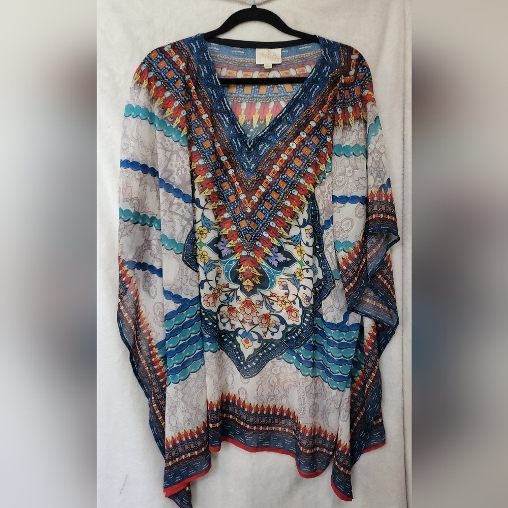 ASA Kaftans Multi Color Style Size Large Colored Crystals
